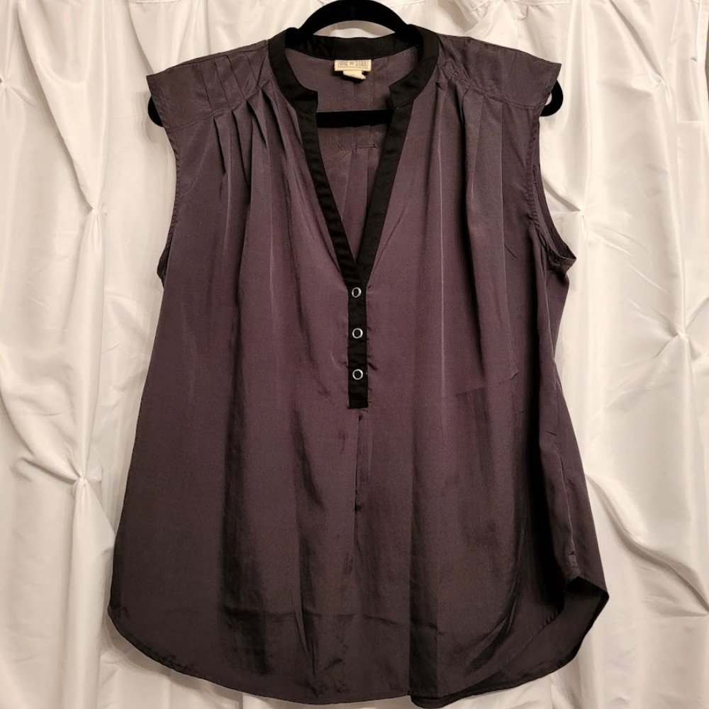 CONVERSE ONE STAR LADIES SLEEVELSS BLOUSE SIZE XL